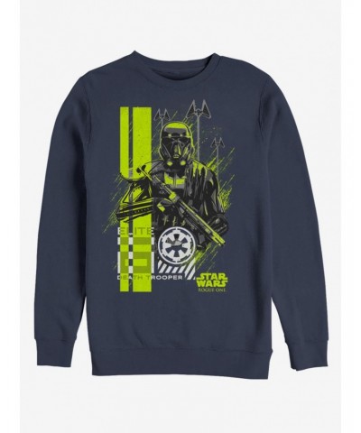 Star Wars Death Trooper Battle Stance Sweatshirt $13.87 Sweatshirts