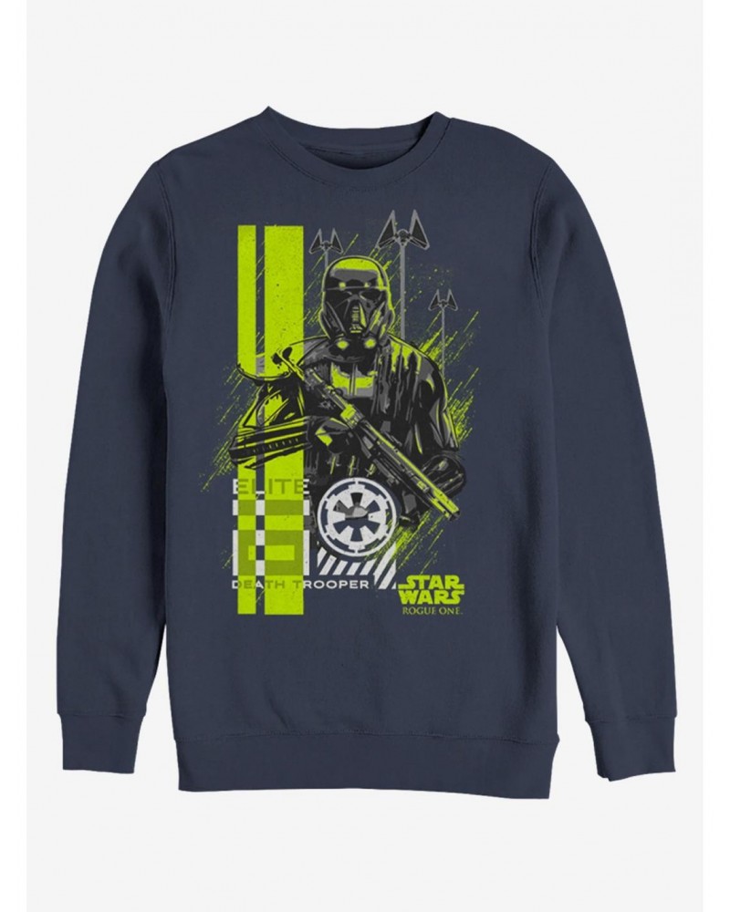 Star Wars Death Trooper Battle Stance Sweatshirt $13.87 Sweatshirts