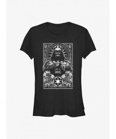 Star Wars Vader Dark Side Girls T-Shirt $5.18 T-Shirts