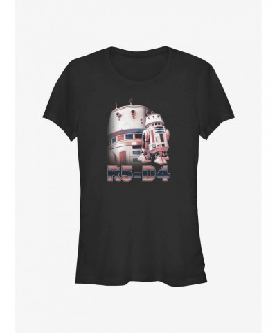 Star Wars The Mandalorian Droid R5-D4 Girls T-Shirt $6.80 T-Shirts