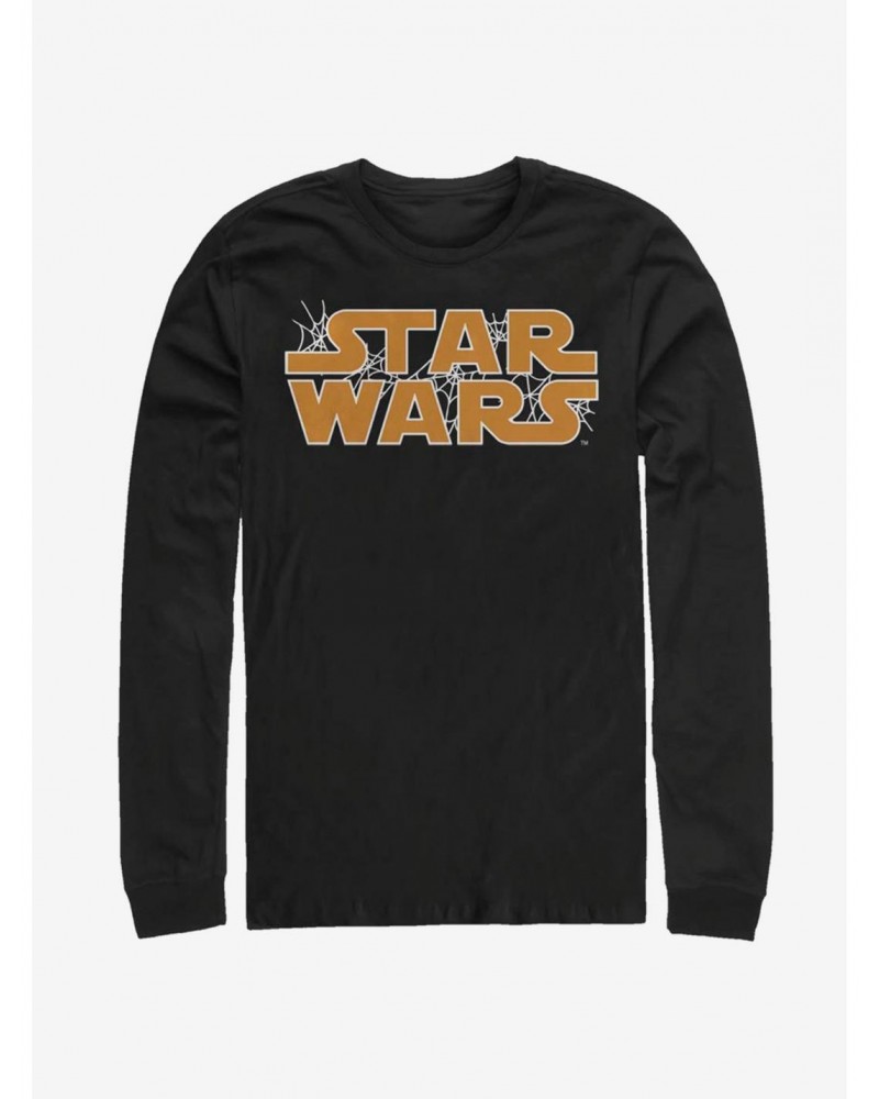 Star Wars Web Logo Long-Sleeve T-Shirt $10.00 T-Shirts