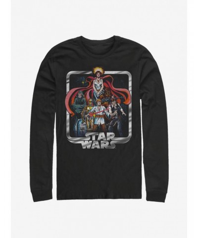 Star Wars Giant Original Comic Long-Sleeve T-Shirt $10.53 T-Shirts