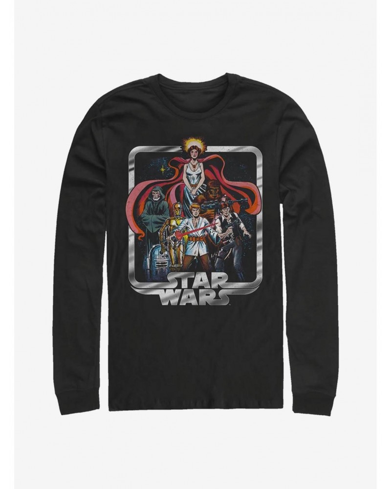 Star Wars Giant Original Comic Long-Sleeve T-Shirt $10.53 T-Shirts