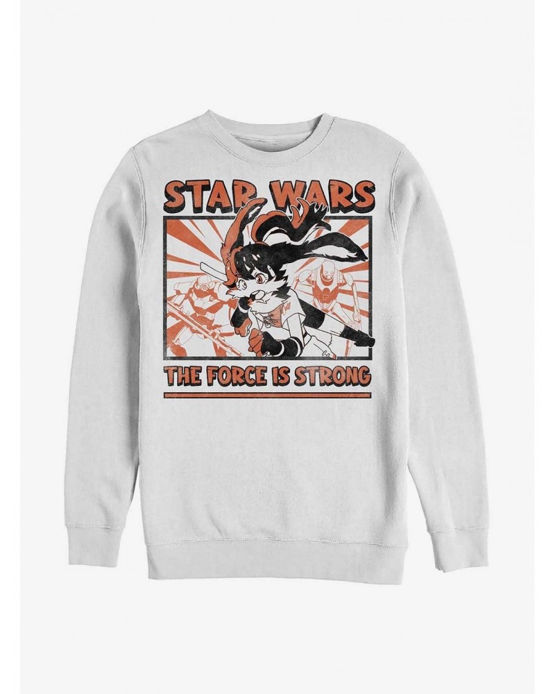 Star Wars: Visions The Force Is Strong In Lop Crew Sweatshirt $10.04 Sweatshirts