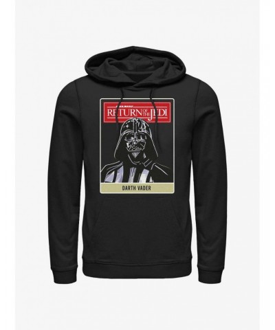 Star Wars Return of the Jedi 40th Anniversary Darth Vader Poster Hoodie $17.24 Hoodies