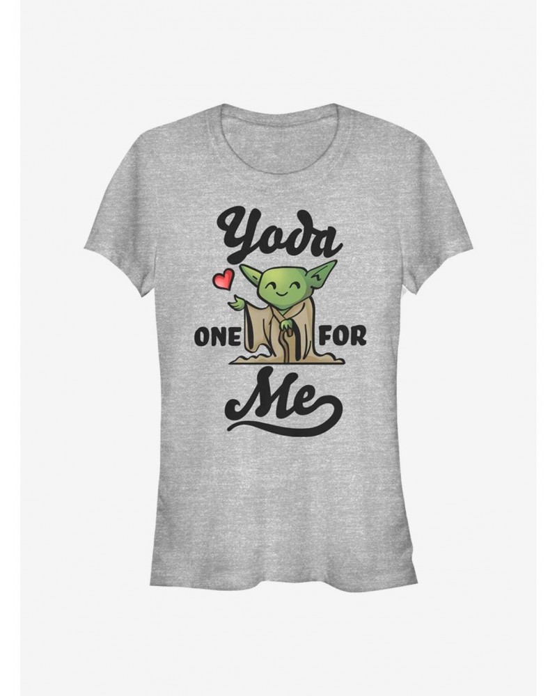 Star Wars Yoda For Me Cartoon Girls T-Shirt $7.12 T-Shirts