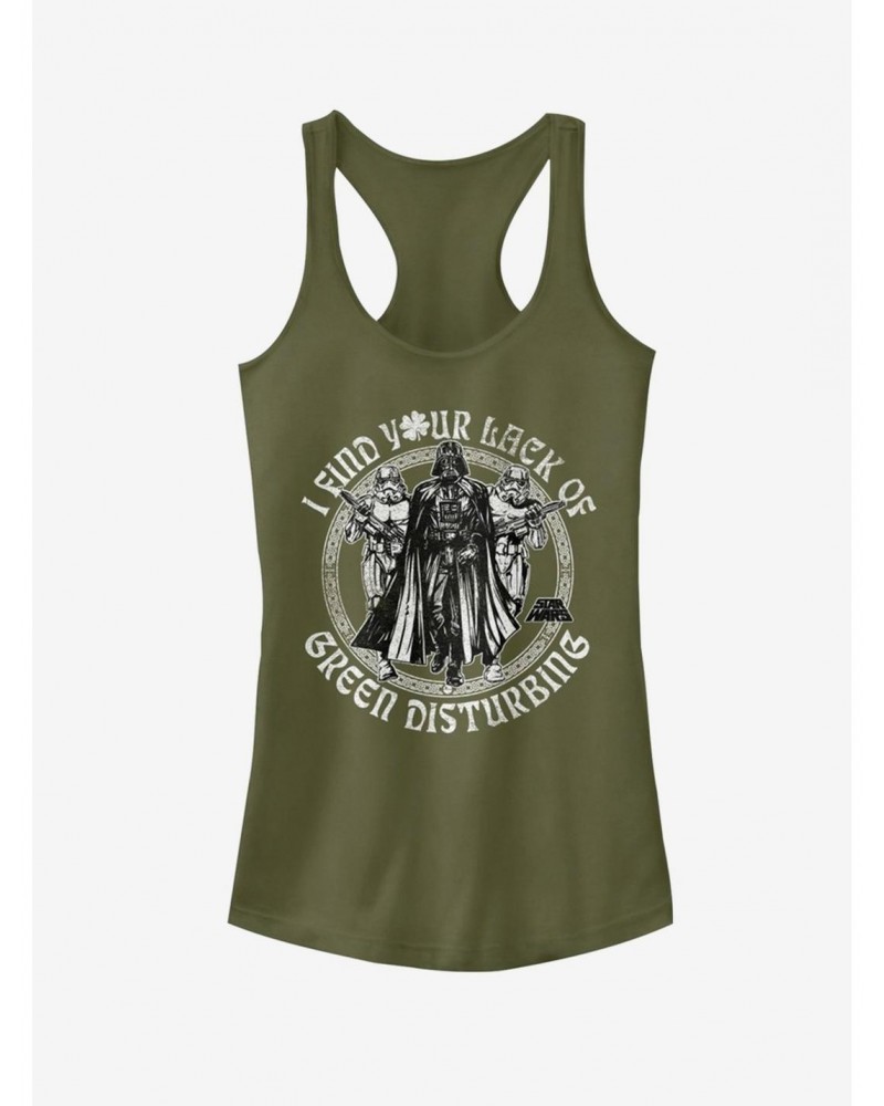 Lucasfilm Star Wars Green Disturbing Girls Tank $7.77 Tanks