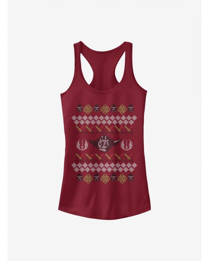 Star Wars Jedi Christmas Print Girls Tank $6.18 Tanks