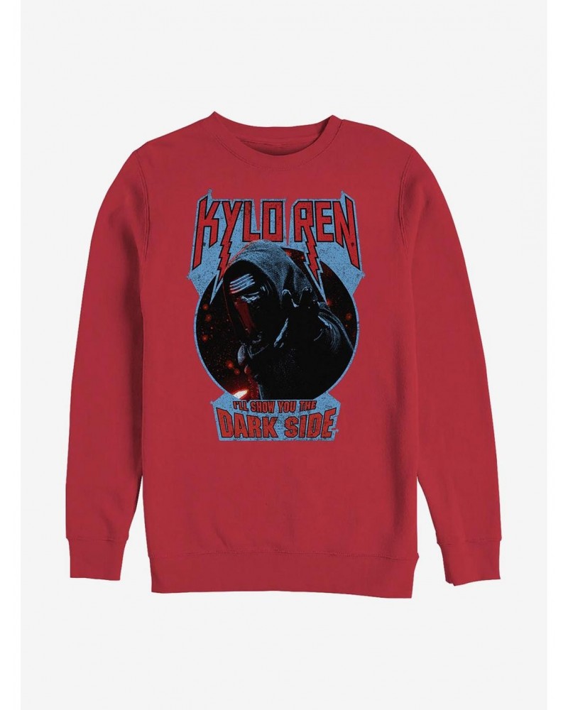 Star Wars: The Force Awakens Kylo Ren Show You The Dark Side Sweatshirt $13.87 Sweatshirts