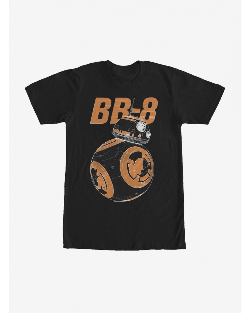 Star Wars BB-8 On the Move T-Shirt $6.21 T-Shirts