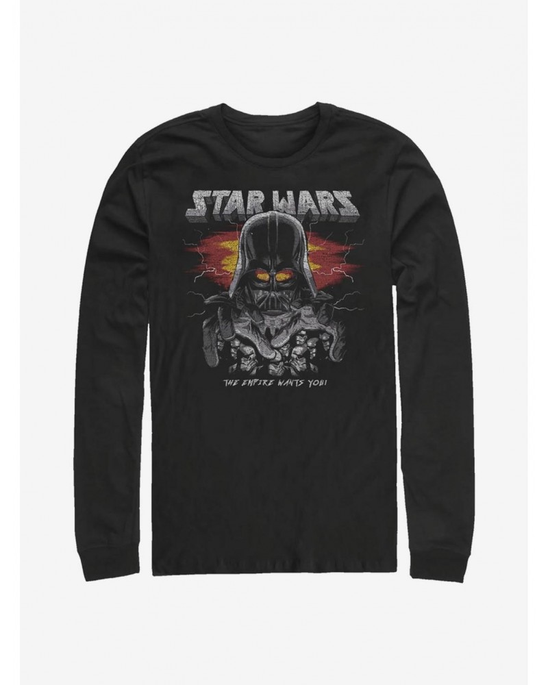 Star Wars Old School Metal Long-Sleeve T-Shirt $13.16 T-Shirts