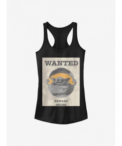 Star Wars The Mandalorian Wanted The Child Girls Tank Top $6.57 Tops