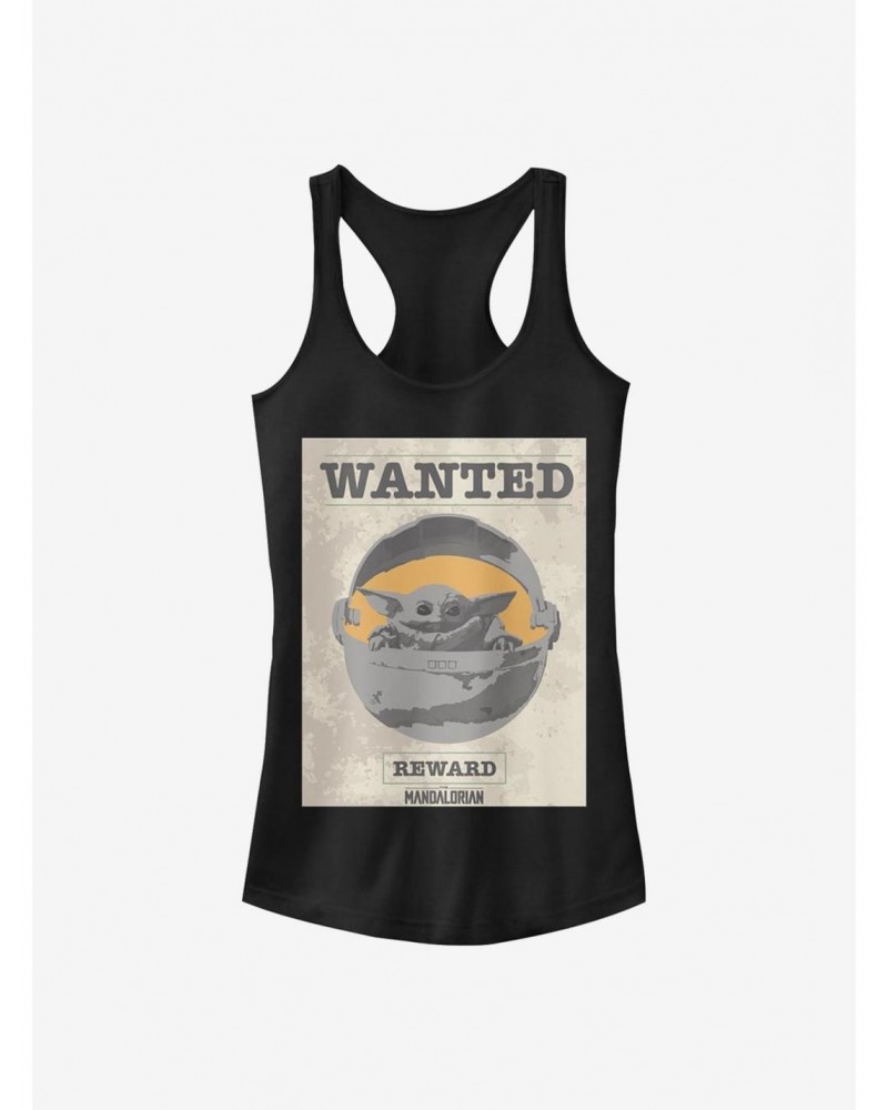 Star Wars The Mandalorian Wanted The Child Girls Tank Top $6.57 Tops