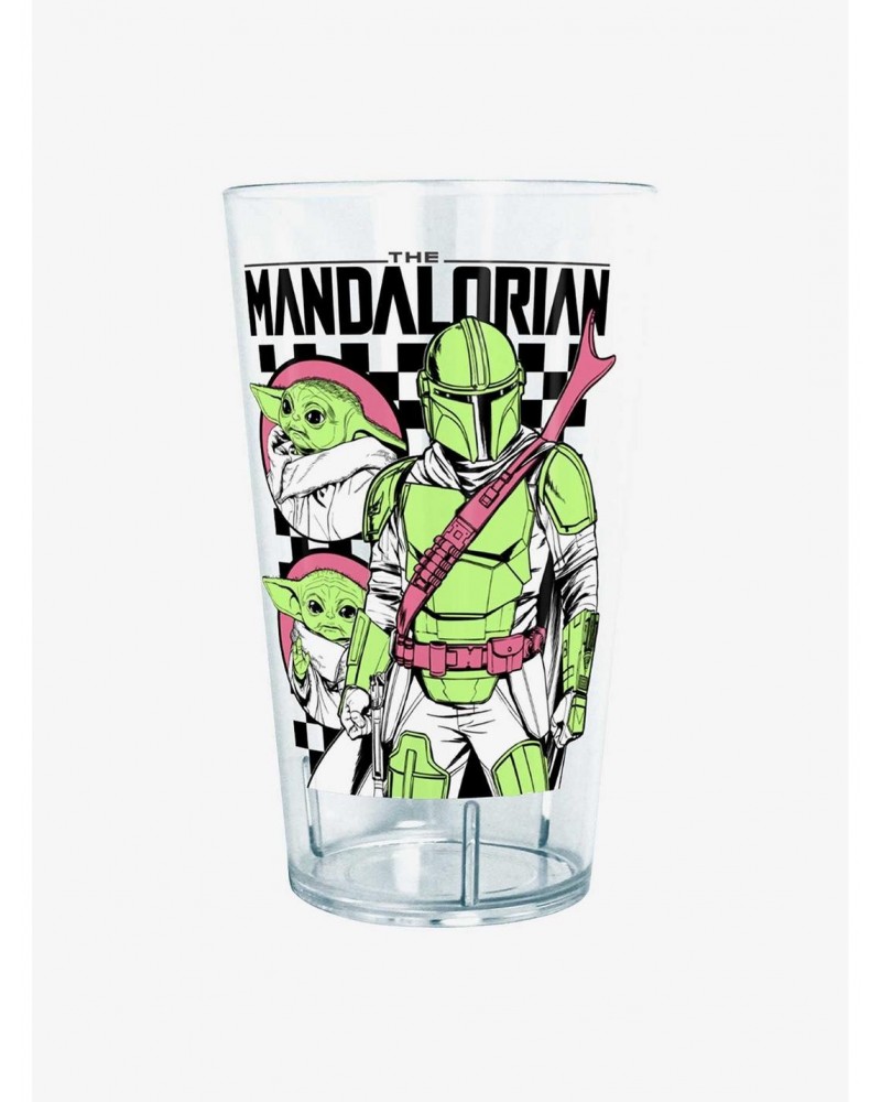 Star Wars The Mandalorian Mando Checks Tritan Cup $6.62 Cups