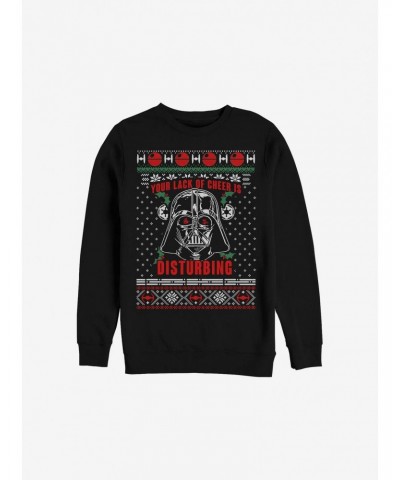 Star Wars Lack Of Cheer Holiday Sweatshirt $13.87 Sweatshirts