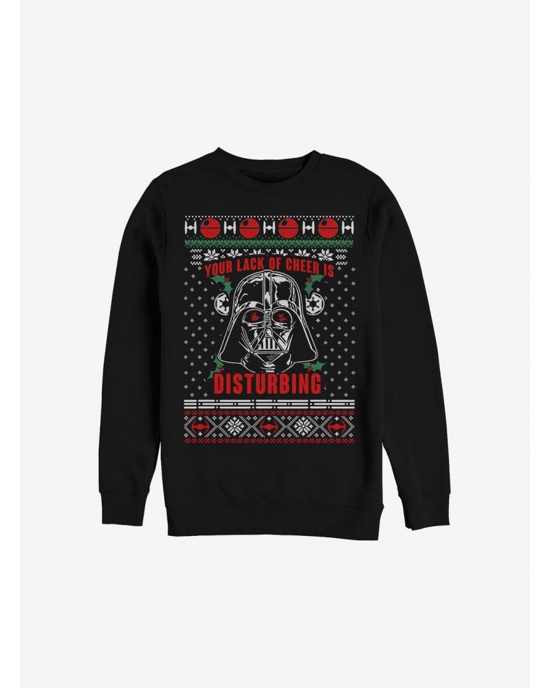 Star Wars Lack Of Cheer Holiday Sweatshirt $13.87 Sweatshirts