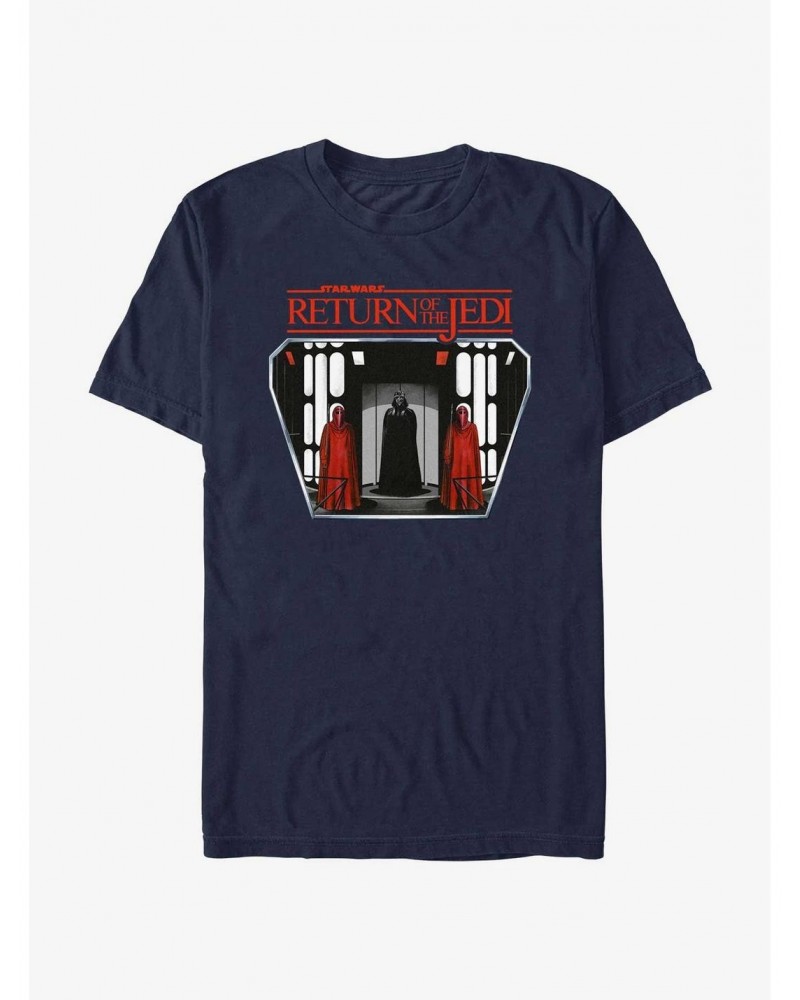 Star Wars Return of the Jedi 40th Anniversary Darth Vader and Royal Guards T-Shirt $4.66 T-Shirts