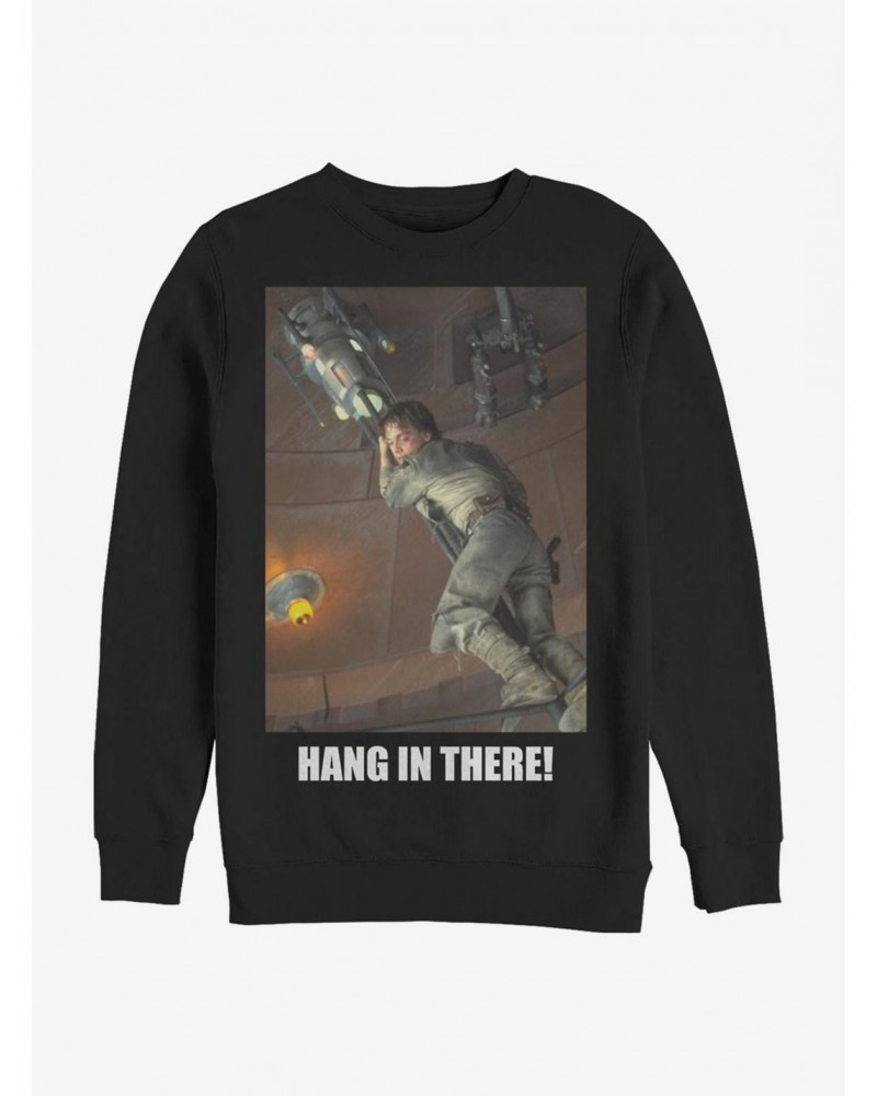 Star Wars Hang In There Luke Crew Sweatshirt $10.33 Sweatshirts