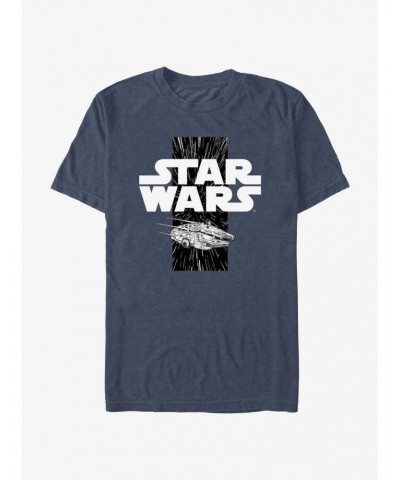 Star Wars Hyperdrive Millennium Falcon T-Shirt $5.28 T-Shirts