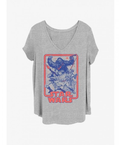 Star Wars Rebel Yell Girls T-Shirt Plus Size $9.25 T-Shirts