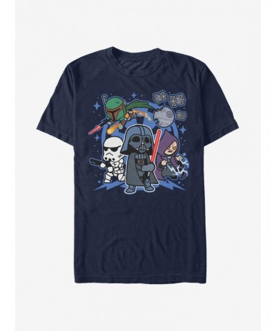 Star Wars Empire Cartoon Characters T-Shirt $4.97 T-Shirts