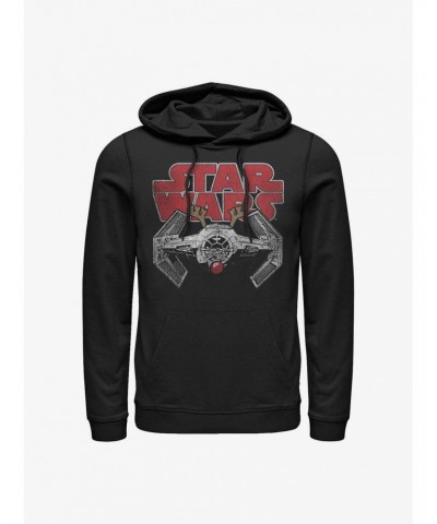 Star Wars Rudolph Tie Fighter Logo Hoodie $12.93 Hoodies