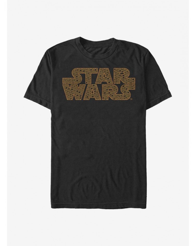 Star Wars Force Filled Logo T-Shirt $7.45 T-Shirts