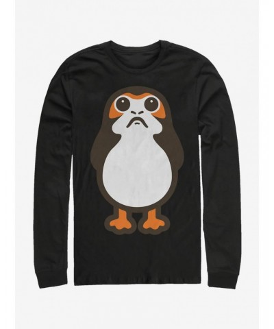 Star Wars Big Porg Long-Sleeve T-Shirt $9.48 T-Shirts