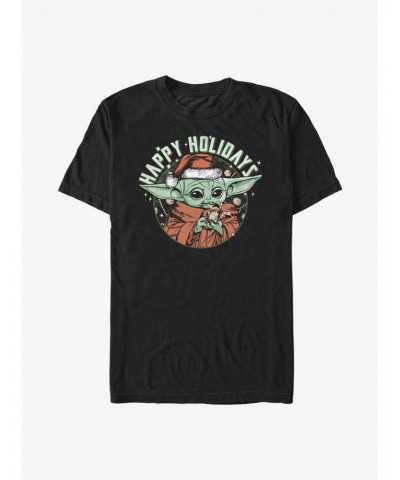 Star Wars The Mandalorian The Child Holidays T-Shirt $5.90 T-Shirts