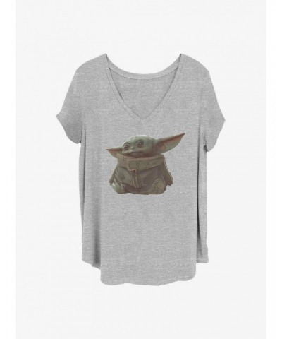 Star Wars The Mandalorian Baby Grogu Girls T-Shirt Plus Size $9.94 T-Shirts