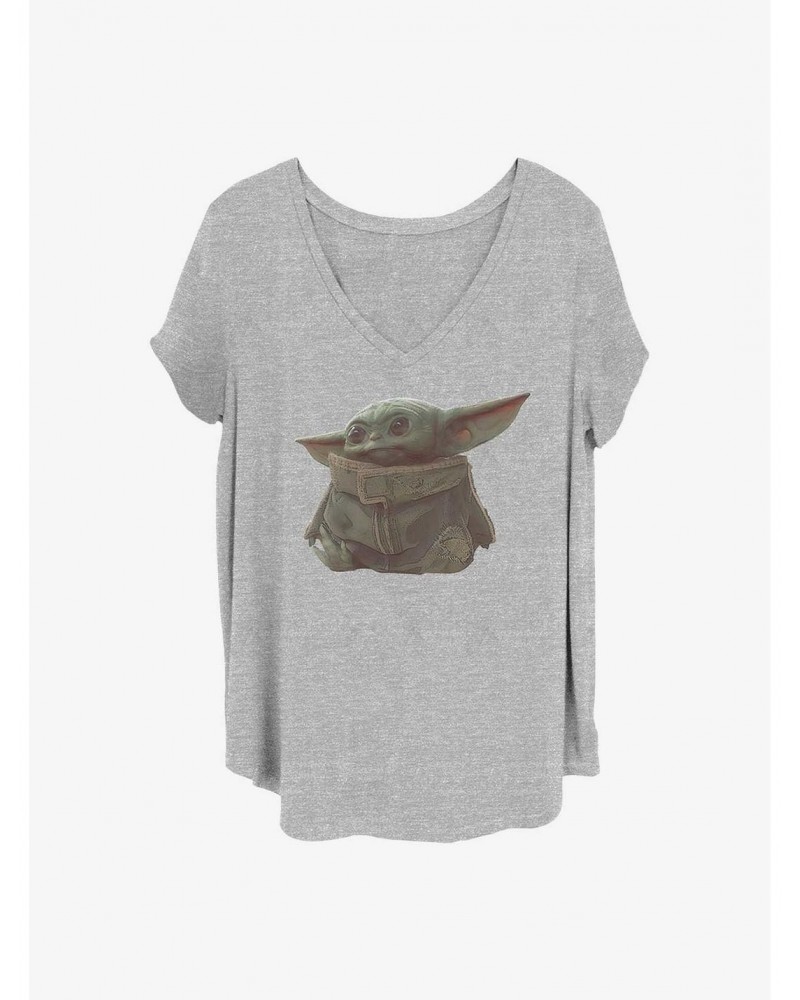 Star Wars The Mandalorian Baby Grogu Girls T-Shirt Plus Size $9.94 T-Shirts