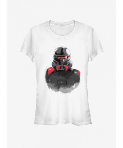 Star Wars Jedi: Fallen Order Purge Trooper Mask Girls T-Shirt $7.28 T-Shirts