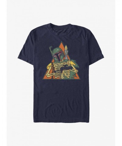 Star Wars Skeleton Boba T-Shirt $6.06 T-Shirts