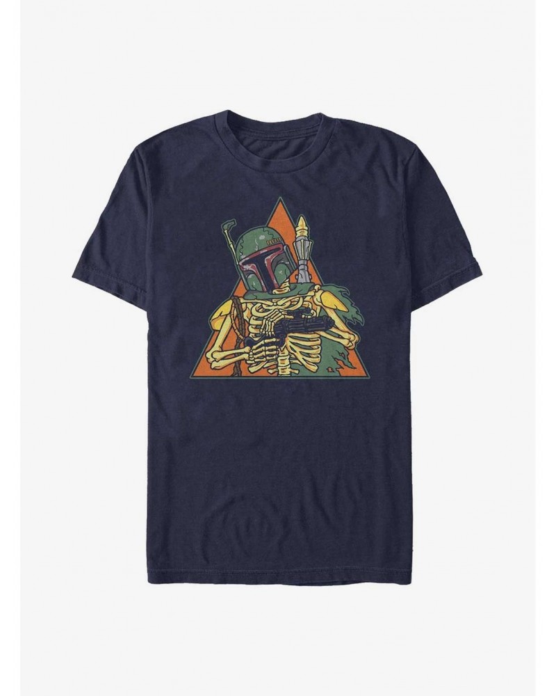 Star Wars Skeleton Boba T-Shirt $6.06 T-Shirts