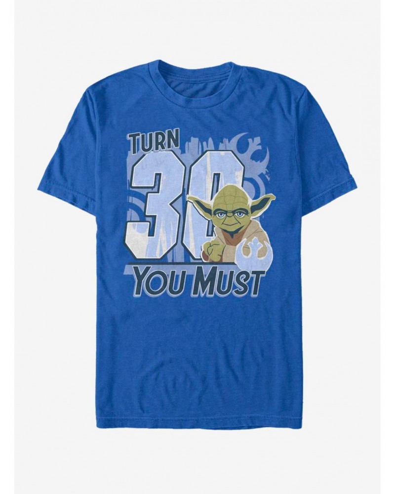 Star Wars Turn 30 You Must T-Shirt $6.37 T-Shirts