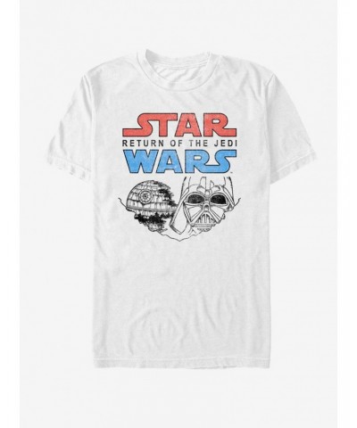 Star Wars Episode VI Return Of The Jedi Coloring Page T-Shirt $7.61 T-Shirts