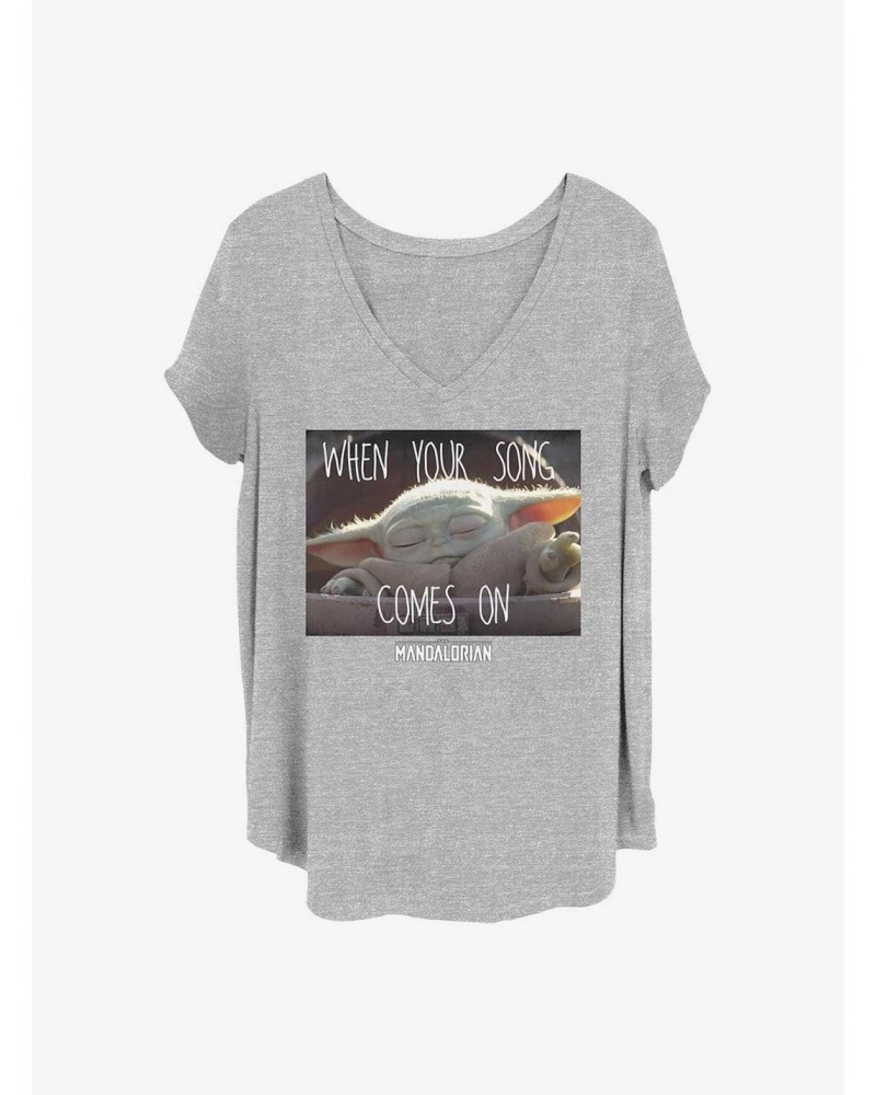 Star Wars The Mandalorian Song Meme Girls T-Shirt Plus Size $10.40 T-Shirts