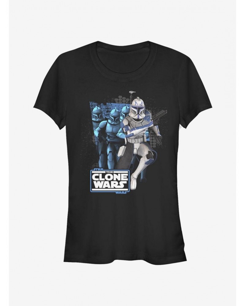 Star Wars The Clone Wars Rex Trooper Girls T-Shirt $5.34 T-Shirts