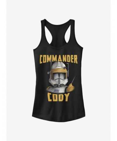 Star Wars The Clone Wars Cody Face Girls Tank $7.77 Tanks