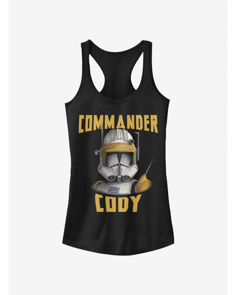 Star Wars The Clone Wars Cody Face Girls Tank $7.77 Tanks