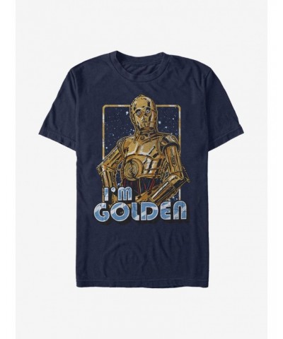 Star Wars Golden C-3PO T-Shirt $6.06 T-Shirts