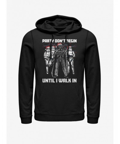 Star Wars Party Dont Begin Hoodie $17.60 Hoodies