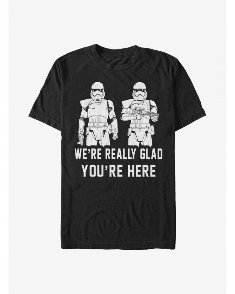 Star Wars: The Rise Of Skywalker So Glad Troopers T-Shirt $4.66 T-Shirts