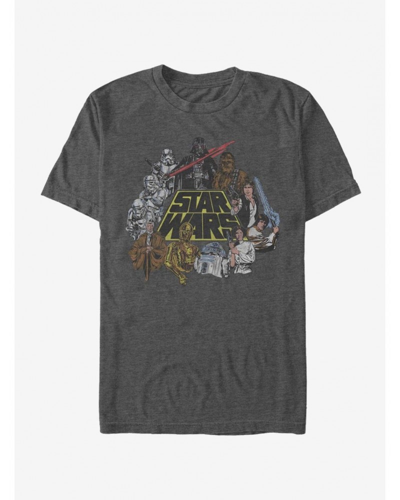 Star Wars In Color T-Shirt $6.99 T-Shirts