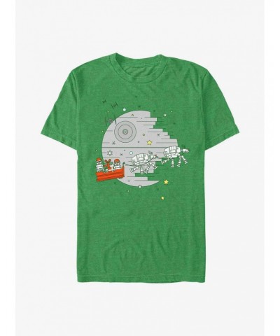 Star Wars Christmas Death Star T-Shirt $7.14 T-Shirts