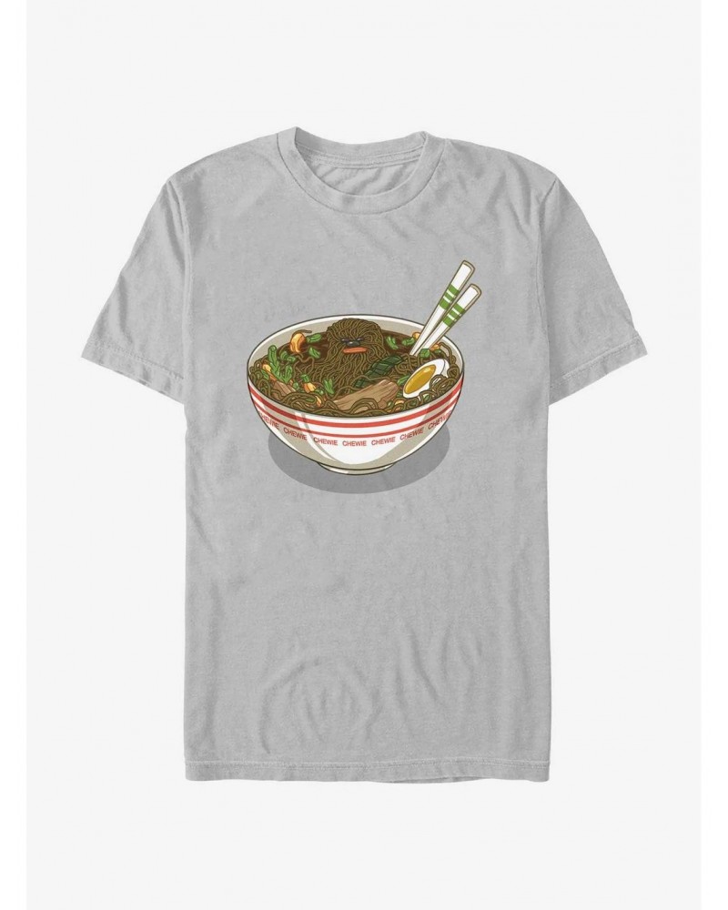 Star Wars Chewbacca Chewie Ramen T-Shirt $4.97 T-Shirts