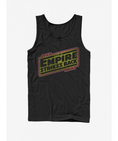 Star Wars Episode V The Empire Strikes Back Logo Tank Top $6.97 Tops