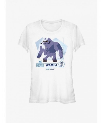 Star Wars: Galaxy Of Creatures Wampa Species Girls T-Shirt $7.60 T-Shirts