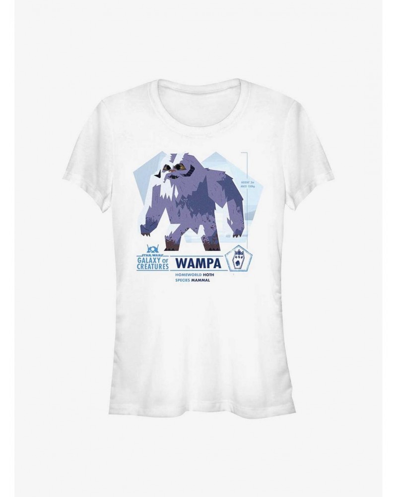 Star Wars: Galaxy Of Creatures Wampa Species Girls T-Shirt $7.60 T-Shirts