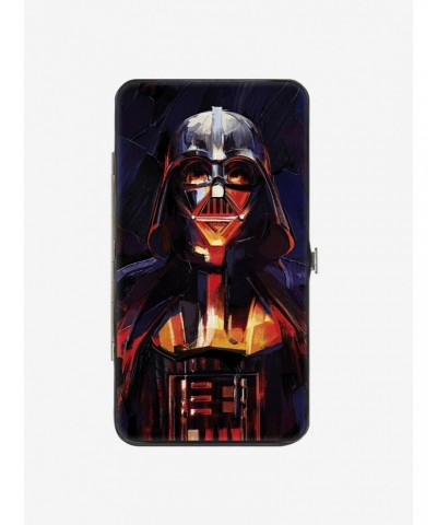 Star Wars Darth Vader Brush Stroke Pose Hinged Wallet $10.88 Wallets